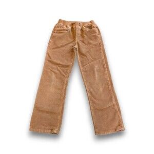 Hanna Andersson Kids Boys Brown Khaki Corduroy Pull On Pants Size 140 US 10